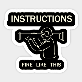 Fire Like This Sticker